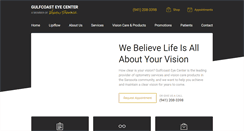 Desktop Screenshot of gulfcoasteyecenter.com